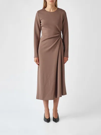 Meimeij Dress Woman In Brown