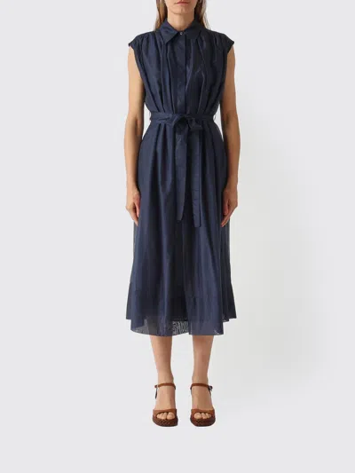 Meimeij Dress Woman In Blue