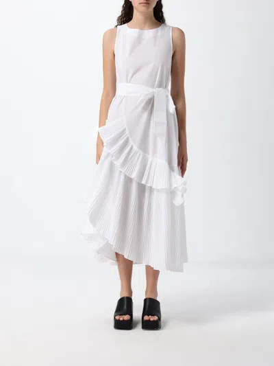 Meimeij Dress Woman In White
