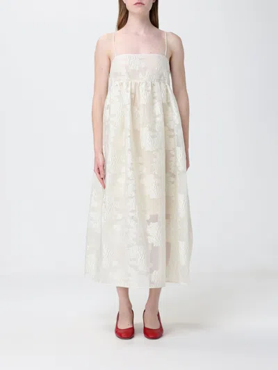 Meimeij Dress  Woman Color Yellow In White