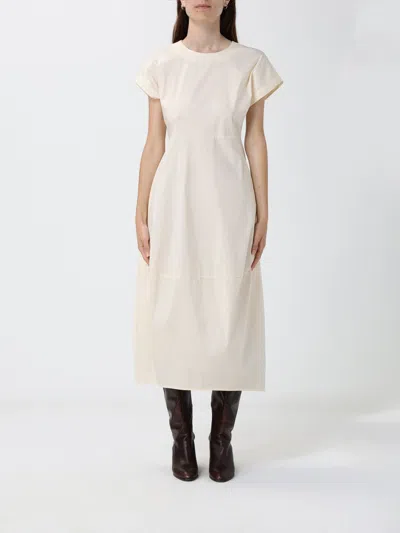 Meimeij Dress Woman In Neutral