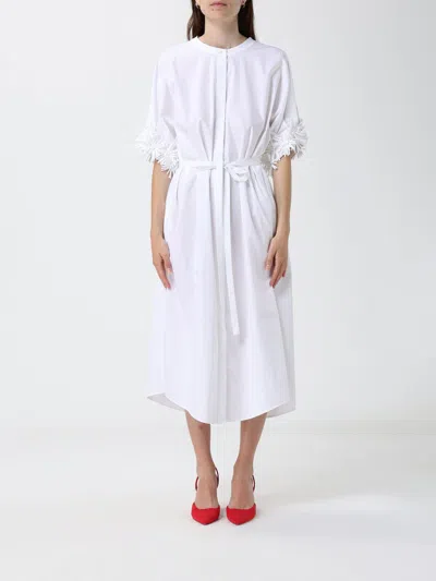 Meimeij Dress Woman In White