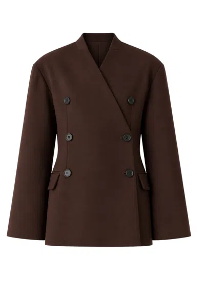 Meimeij Jacket  In Brown
