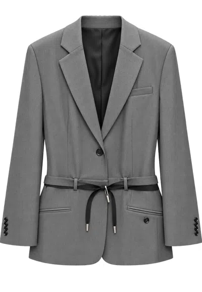 Meimeij Jacket  In Gray