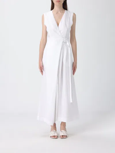 Meimeij Linen Wrap Jumpsuit In Multi