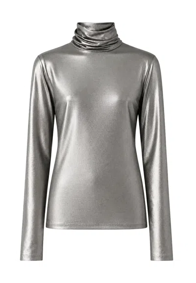 Meimeij Knit Knit Mesh  In Silver