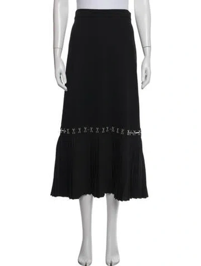 Pre-owned Meimeij Midi Length Skirt In Black/blue