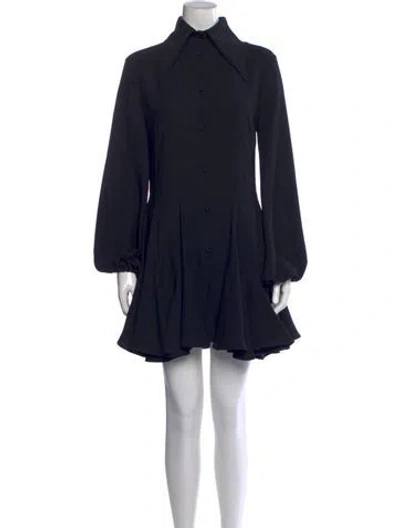 Pre-owned Meimeij Mini Dress In Black