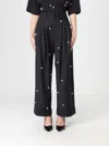 Meimeij Pants  Woman Color Black In Black