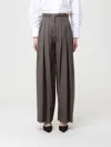 Meimeij Pants  Woman Color Camel In Blue
