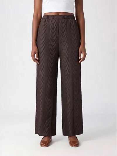 Meimeij Pants Woman In Brown