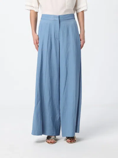 Meimeij Pants Woman In Blue