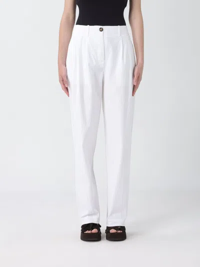 Meimeij Pants Woman  In White