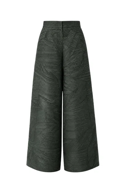 Meimeij Plissetta Trousers  In Green