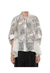 Meimeij Shirt Woman  Half Sleeve In Gray