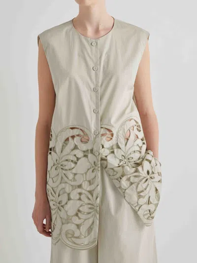 Meimeij Shirt In White