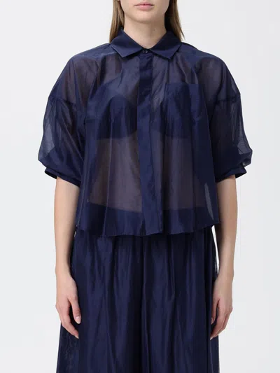 Meimeij Lycra Blend Shirt In Multi