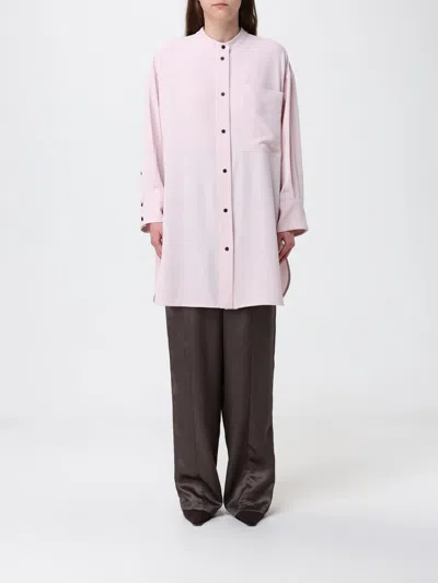 Meimeij Georgette Shirt In Pink