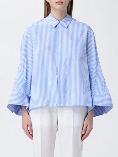 Meimeij Shirt  Woman Color Gnawed Blue
