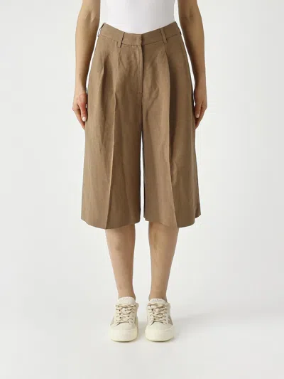 Meimeij ショートパンツ  レディース カラー ブラウン In Brown
