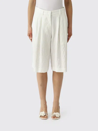 Meimeij Shorts Woman  In White