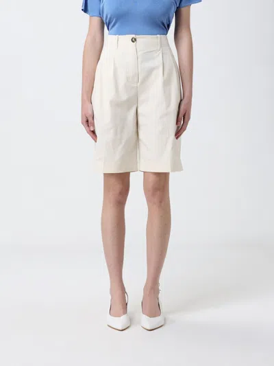 Meimeij Shorts  Woman Color Yellow In Neutral