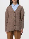 Meimeij Sweater  Woman Color Brown In Brown