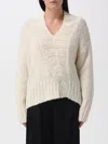 Meimeij Sweater  Woman Color Milk In Neutral