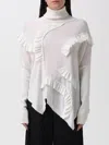 Meimeij Sweater  Woman Color Milk In White