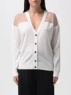 Meimeij Sweater  Woman Color Milk In White