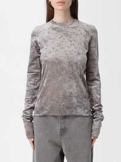 Meimeij T-shirt  Woman Color Silver In Gray