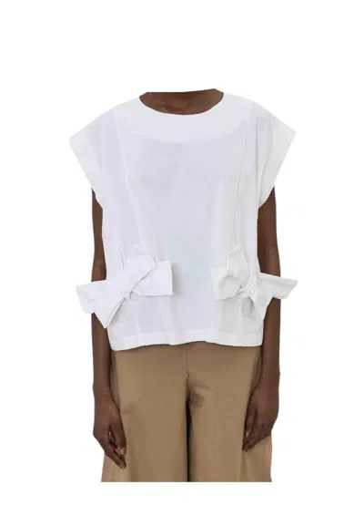 Meimeij T-shirt Over Smanicata Woman  With Bows