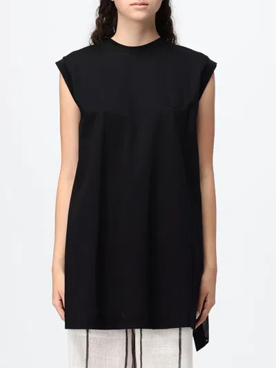 Meimeij T-shirt Woman In Black
