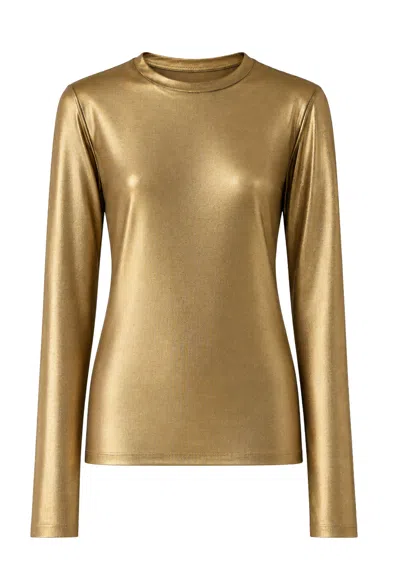 Meimeij T-shirt  In Gold