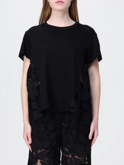 Meimeij T-shirt  Woman Color Black In White