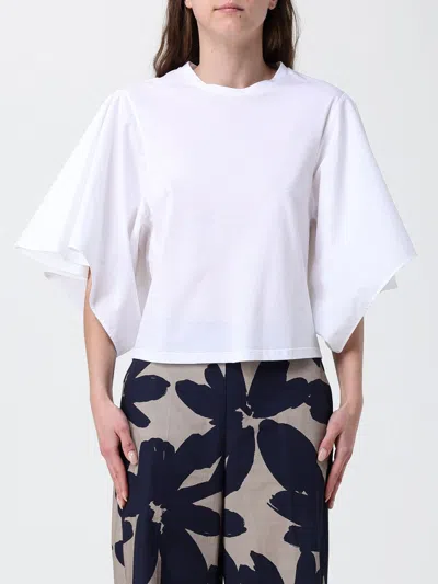 Meimeij T-shirt Woman In White