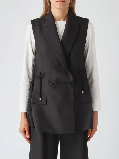 Meimeij Waistcoat Woman In Black