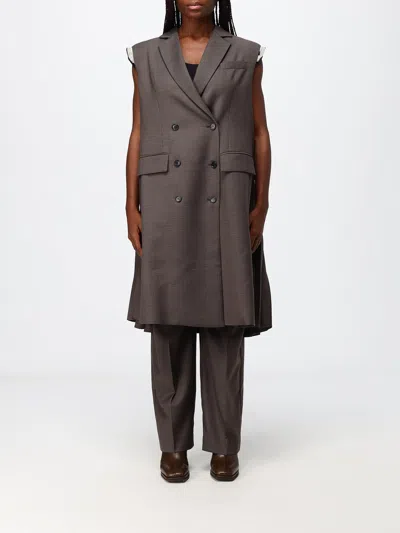 Meimeij Waistcoat Woman Color Brown
