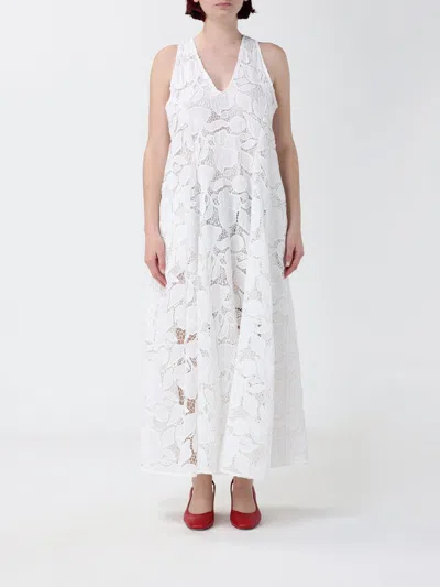 Meimeij Dress Woman Color White