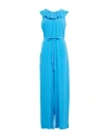 Meimeij Woman Jumpsuit Azure Size 6 Acetate, Silk In Blue