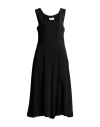 Meimeij Woman Jumpsuit Black Size 6 Viscose, Elastane In Black