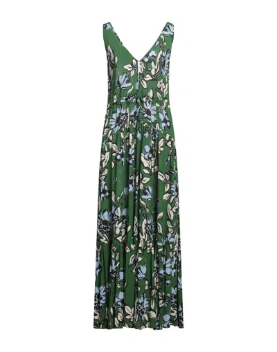 Meimeij Long Dresses In Green