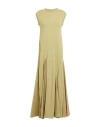 Meimeij Woman Maxi Dress Light Green Size 4 Cotton