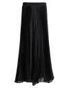 Meimeij Woman Maxi Skirt Black Size 4 Polyester In Black