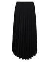 Meimeij Woman Midi Skirt Black Size 8 Polyester