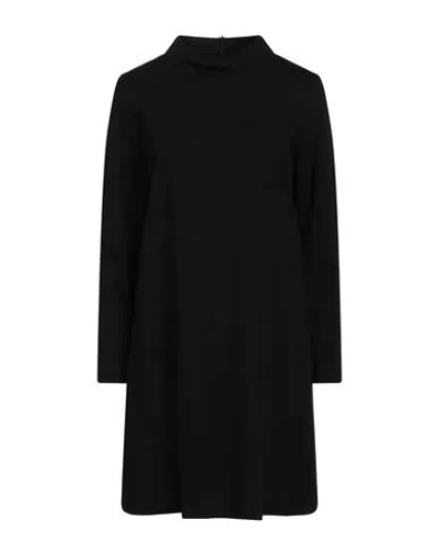 Meimeij Woman Mini Dress Black Size 4 Viscose, Polyamide, Elastane