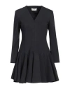 Meimeij Woman Mini Dress Navy Size 4 Viscose, Polyamide, Elastane In Navy