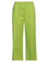 Meimeij Woman Pants Acid Green Size 4 Cotton