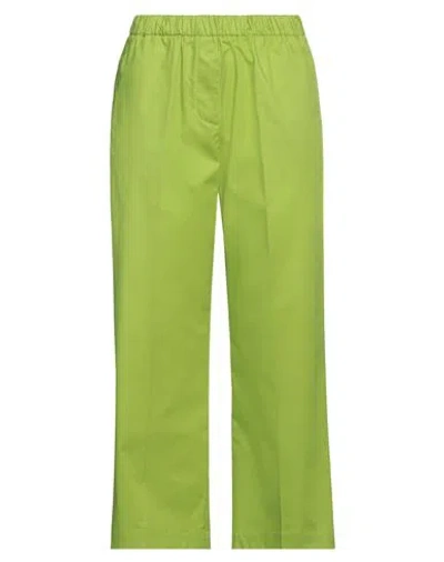 Meimeij Woman Pants Acid Green Size 4 Cotton