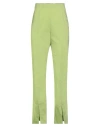 Meimeij Woman Pants Lime Green Size 6 Cotton, Polyamide, Elastane In Green